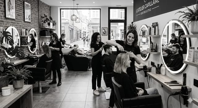 Studio Div'Hairs — Fauteuil de coiffure